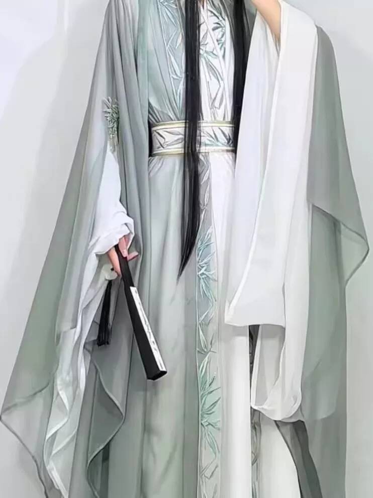 새로운 Hanfu 여성 Wei Jinfeng 자수 남성 - Embroidery Cotton Shirt 리뷰 및 가격